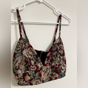 Floral Crop Top